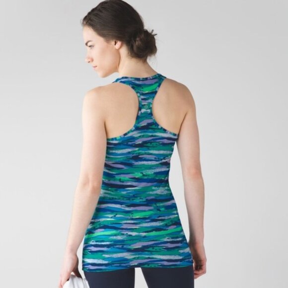 lululemon cool racerback blue 🤍 2 - Picture 1 of 12